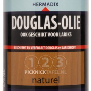123picknicktafel Hermadix Douglas olie 750 ml